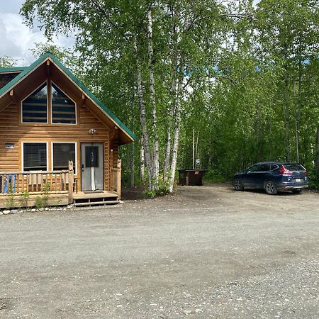 Talkeetna Log Cabin With Hot Tub Unit 1 Buitenkant foto