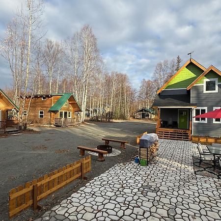 Talkeetna Log Cabin With Hot Tub Unit 1 Buitenkant foto