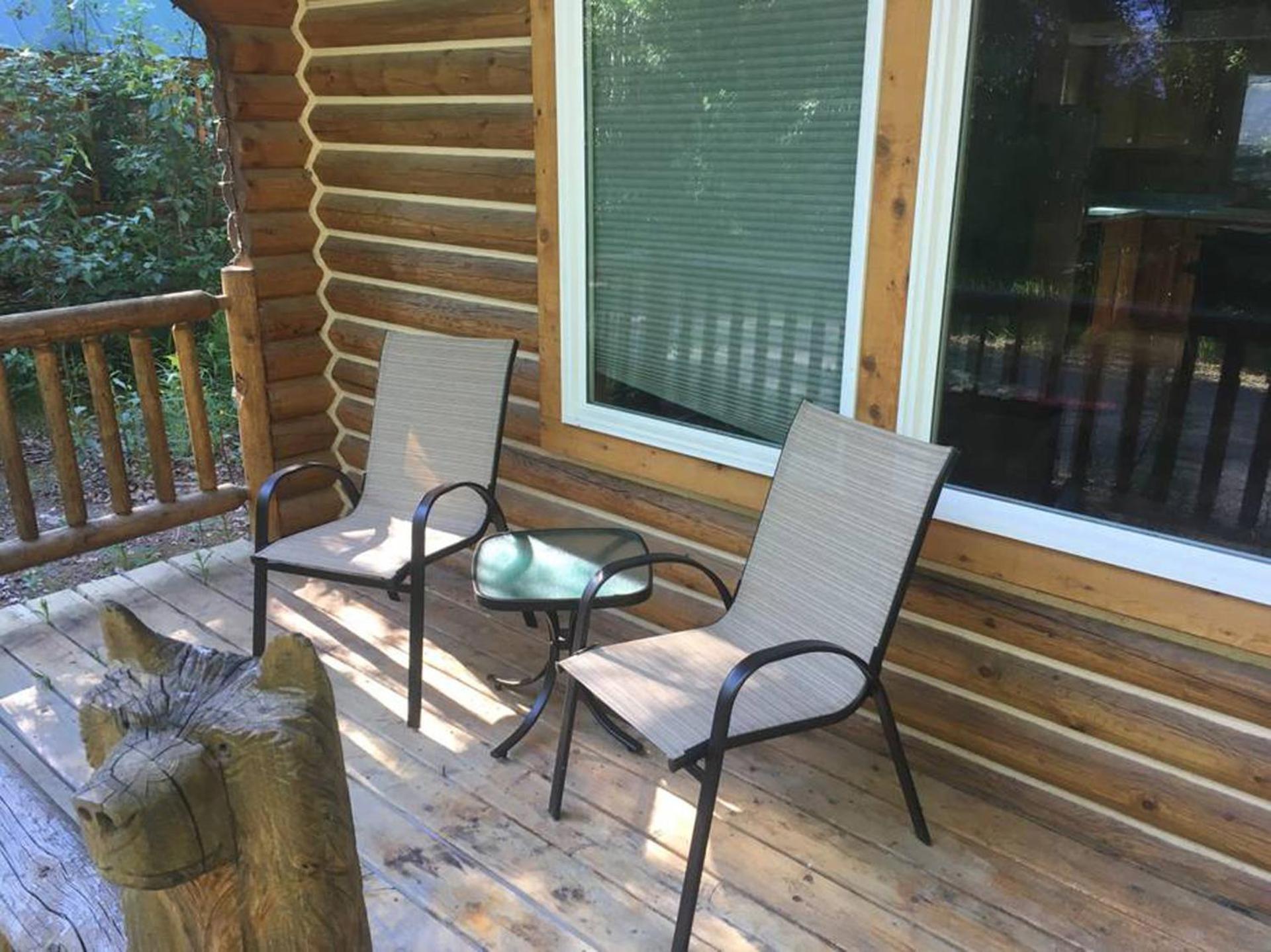 Talkeetna Log Cabin With Hot Tub Unit 1 Buitenkant foto
