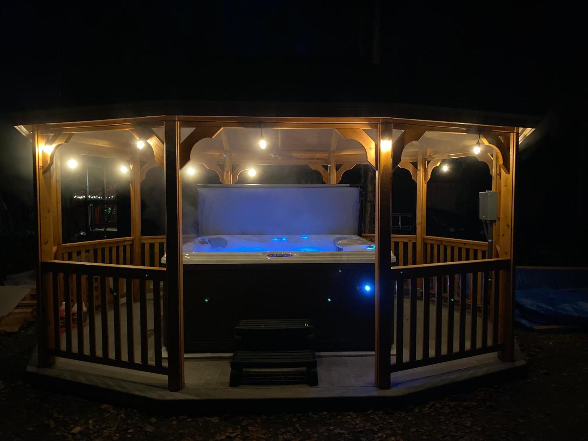 Talkeetna Log Cabin With Hot Tub Unit 1 Buitenkant foto