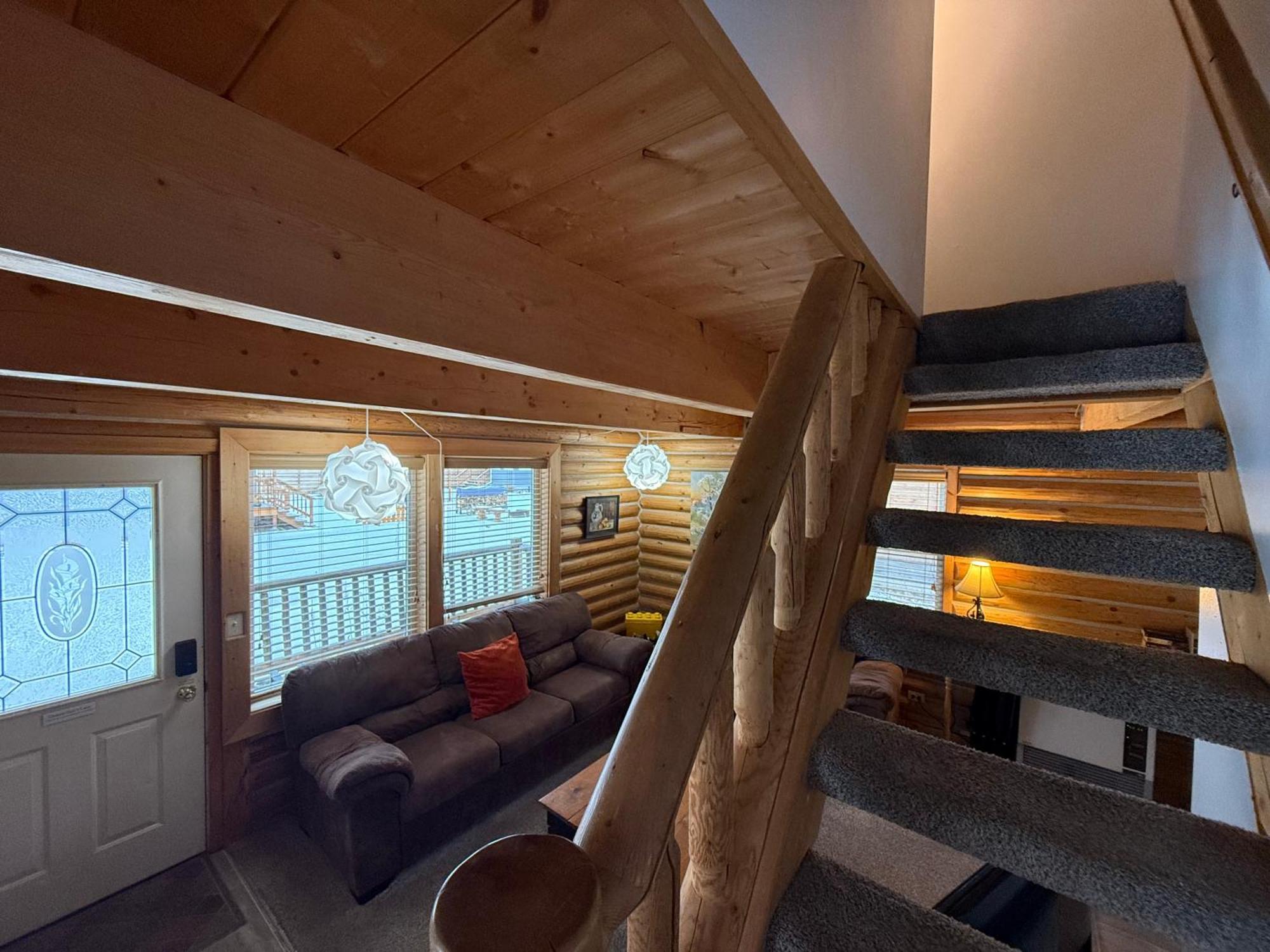 Talkeetna Log Cabin With Hot Tub Unit 1 Buitenkant foto